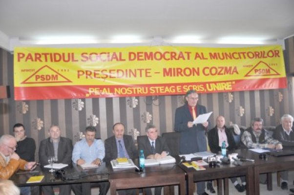 Scena politică devine tot mai ridicolă: Miron Cozma şi-a făcut partid